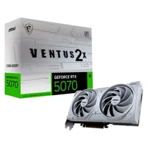 Placa de Vídeo RTX5070 12GB MSI Ventus 2X Oc Edi White GDDR7 912-V532-010 G5070-12V2CW