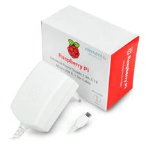 Fonte para Raspberry com Voltagem Automatica - Branco