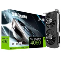 Placa de Vídeo Zotac Nvidia Geforce Gaming Twin Edge Oc RTX4060 8GB GDDR6 - ZT-D40600H-10M