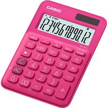 Calculadora Compacta Casio MS-20UC-RD - Rosa Escura