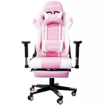 Cadeira Gaming Quanta Emperor QTGC20 - Rosa/Branca