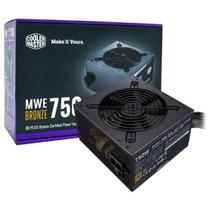 Fonte 750W Cooler Master Mwe Bronze 80+ /Iva