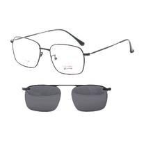 Armacao para Oculos de Grau com Clip-On Visard L8004 C4 Tam. 54-18-140MM - Preto