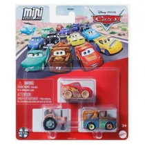 Mattel Mini Racers Metal Disney Pixar 3 Pack JBH24