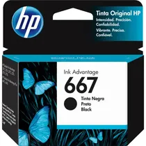 Cartucho de Tinta 667 3YM79AL 2ML Negro