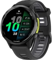 Relogio GPS Garmin Forerunner 970 010-02969-00 Carbon Gray DLC Titanium/Black