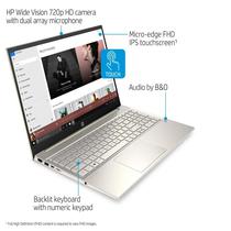 Notebook HP Pavilion 15-EG0070WM i7-1165G7 / 8GB Ram / 512GB SSD / 15.6" Touch / W11 Nuevo