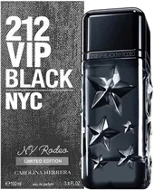 Perfume Carolina Herrera 212 Vip Black NY Rodeo Edp 100ML - Masculino