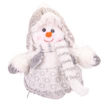 Boneco de Neve 15CM Cinza