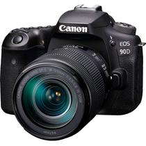 Camera Fotografica Canon Eos 90D Kit 18-135 Is Nano Usm - Black