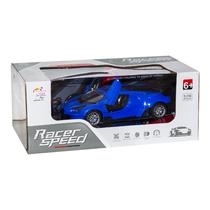 Carrinho Brinquedo Racer Speed com Controle 5026E / 1:18 Scale / Recarregavel - Azul