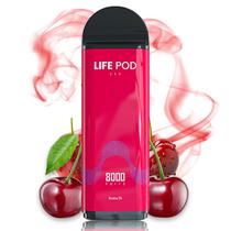 Vape Descartavel Life Pod Eco 8000 Puffs com 5% Nicotina - Cherry Bomb