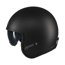 Capacete Axxis Hornet s SV Solid A1 - Aberto - Tamanho L - Matt Black