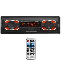 Toca Radio Booster BMP-2450USBT 4 de 50 Watts com Bluetooth e USB - Preto