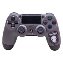Controle Sem Fio Dualshock 4 para Playstation 4 (PS4) Recarregável Wireless - Cinza Call Of Duty N3