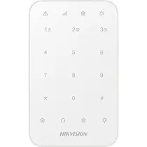 Teclado para Alarme Hikvision DS-PK1-e-WB Sem Fio - Branco