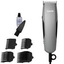 Maquina de Cortar Cabelo Quanta QTCE50 12 Watts Bivolt - Preta/Cinza