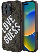 Capa Guess para iPhone 16 Pro GUHMP16LP4PLGWW - Brown