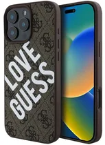 Capa Guess para iPhone 16 Pro GUHMP16LP4PLGWW - Brown