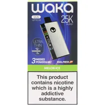 Vape Desechable Waka Ka 25000 Puffs 5% Nicotina -Melon Ice