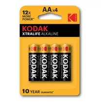 Pilha Alcalina AA Kodak Xtralife X 8