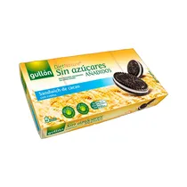 Galletita Cacao Con Crema Sin Az?Car Gullon 210GR