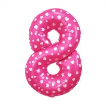 Balao Numero 8 Pink 32 Polegadas