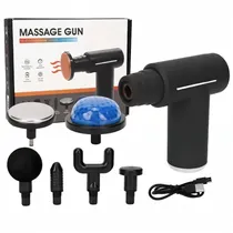 Massageador Muscular Satellite A-ML17 com 6 Cabeças Recarregável - Preto