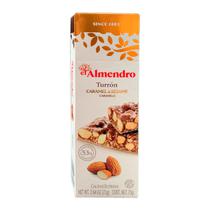 Torrone Crocante de Amendoas com Caramelo e Semente de Gergelim El Almendro 75G