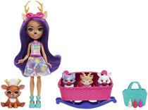 Boneca Enchantimals Danessa Deer & Sprint Mattel - HLK84