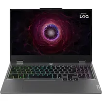 Notebook Lenovo Loq 15ARP9 15.6" AMD Ryzen 5-7235HS RTX 4050 6 GB - Cinza Lunar (83JC00GKUS)