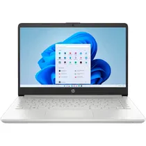 Notebook HP 14-DQ6011DX Intel N150/14”/4GB/128GB SSD - Prata