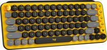 Teclado Logitech Pop Keys Mecanico Yellow 010713