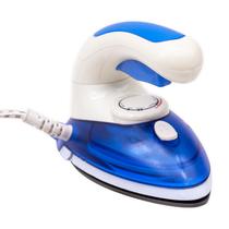 Mini Ferro de Passar A Vapor More Fitness MF-775 / 800W / Bivolt - Branco/Azul