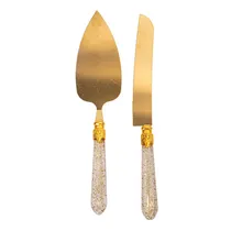 Kit de Facas Espátula de Aço para Confeitaria