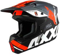 Capacete para Moto Axxis Wolf Jackal B4 - Tamanho s (55-56) - Cinza/Laranja