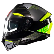 Capacete MT Helmets Genesis SV Atempo B3 - Articulado - Tamanho M - com Óculos Interno - Gloss