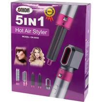 Onida Cepillo Secador Kit ON-8050 5EN1 Hot Air Styler 1000W 220V Gris/Rosa