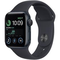 Apple Watch Series Se 2 44MM MXEK3LL/A M/L GPS (2024) - Caixa de Aluminio Silver/Blue Sport Bland