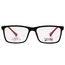 Armação para Óculos de Grau RX Visard 9153 54-18-143 C-1 - Preto/Vermelho