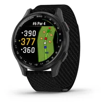Smartwatch Garmin Approach S50 010-03010-00 com Tela Amoled / 5 Atm / 43MM / Wi-Fi - Black