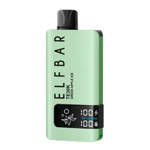 Green Apple Ice - Elfbar - Te - 30000 Puffs - Pod Descartável