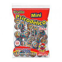 Pirulito Santa Rita Paleta Psicodelico Pacote 250G