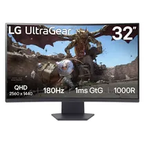 Monitor Samsung Ultragear 32GS60QC-B 32" Curvo QHD 180HZ HDMI - Preto