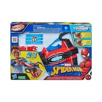 Lanzador Arácnido Hasbro Marvel Spider-Man Web Splashers Strike 'N Splash Blaster 2 En 1 F8734
