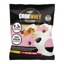 Alfajor de Proteína Crokwhey Landerfit Red Berry Yogurt 50G
