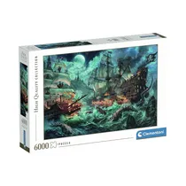 Rompecabezas Clementoni High Quality Collection Pirates Battle 36530 6000 Piezas