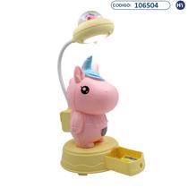 Lampada LED Infantil com Apontador de Lapis No.BJJ168 - Unicornio - C031