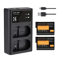 Kit de Bateria e Carregador KF EN-EL15 para Nikon (KF28.0012)