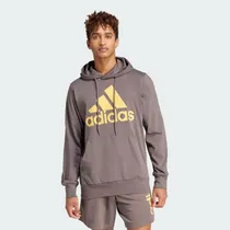 Moleton Adidas Essentials Logo Gris